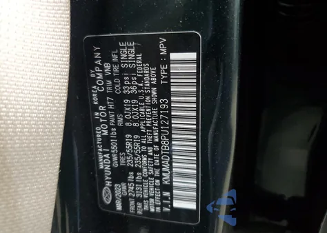 2023 Genesis Gv70 Base from USA, damaged, VIN KMUMADTB8PU127193